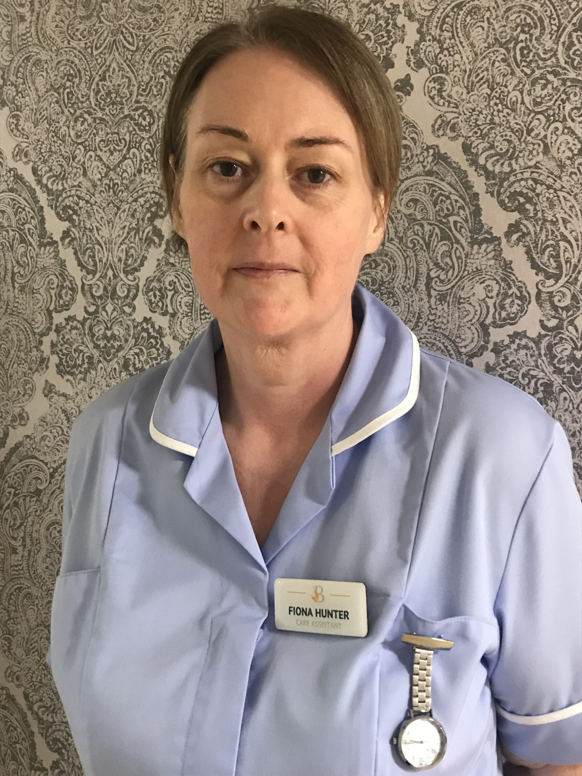 Fiona Hunter care assistant at benarty