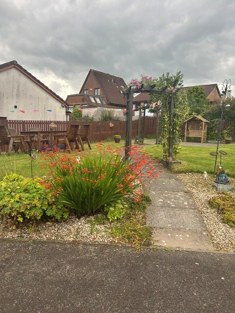 garden at Benarty View Care Home